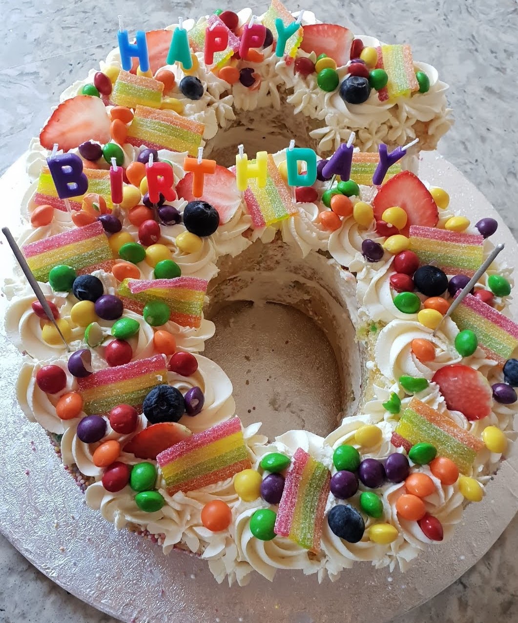 tutti frutti cake recipe | eggless tutti frutti cake | tooty fruity cake